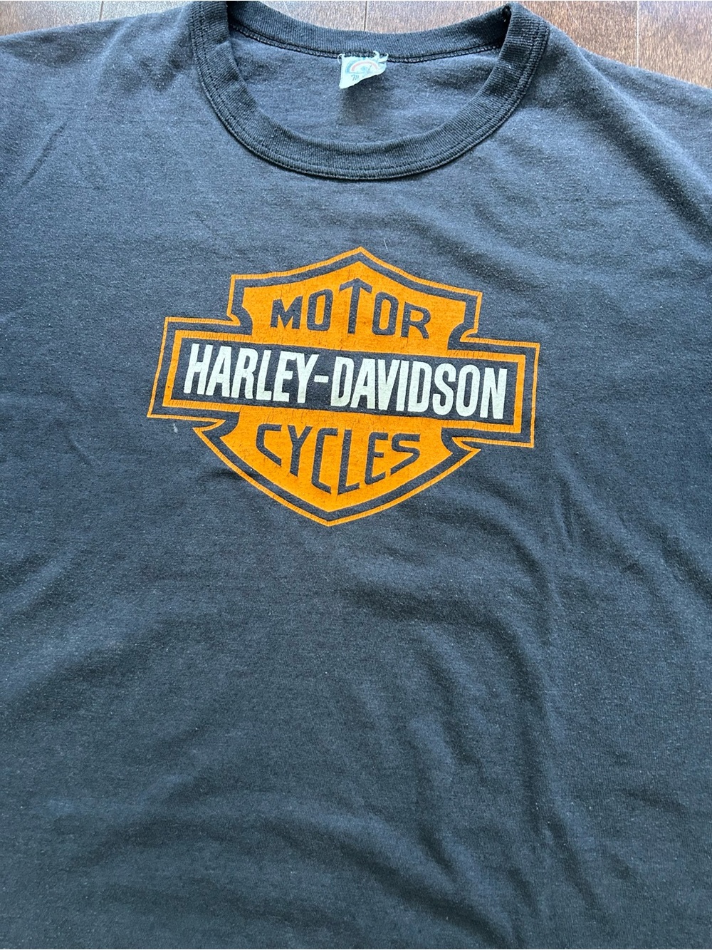 80’s Harley Davidson Motorsport Vintage Ringer Tee - Picture 4 of 7